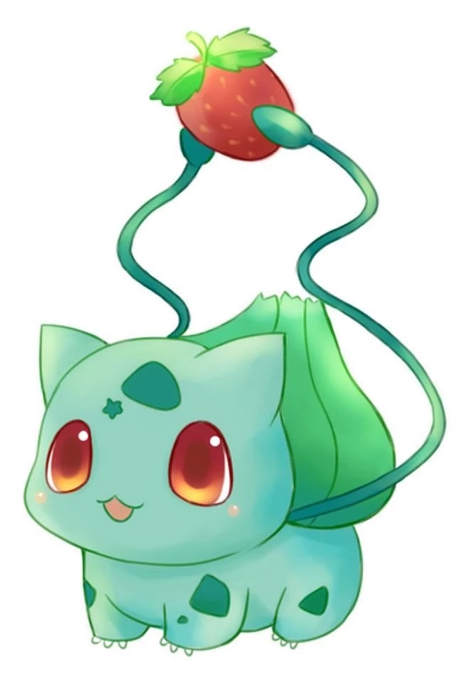 Cute Bulbasaur Pokemon Artwork Wallpapers