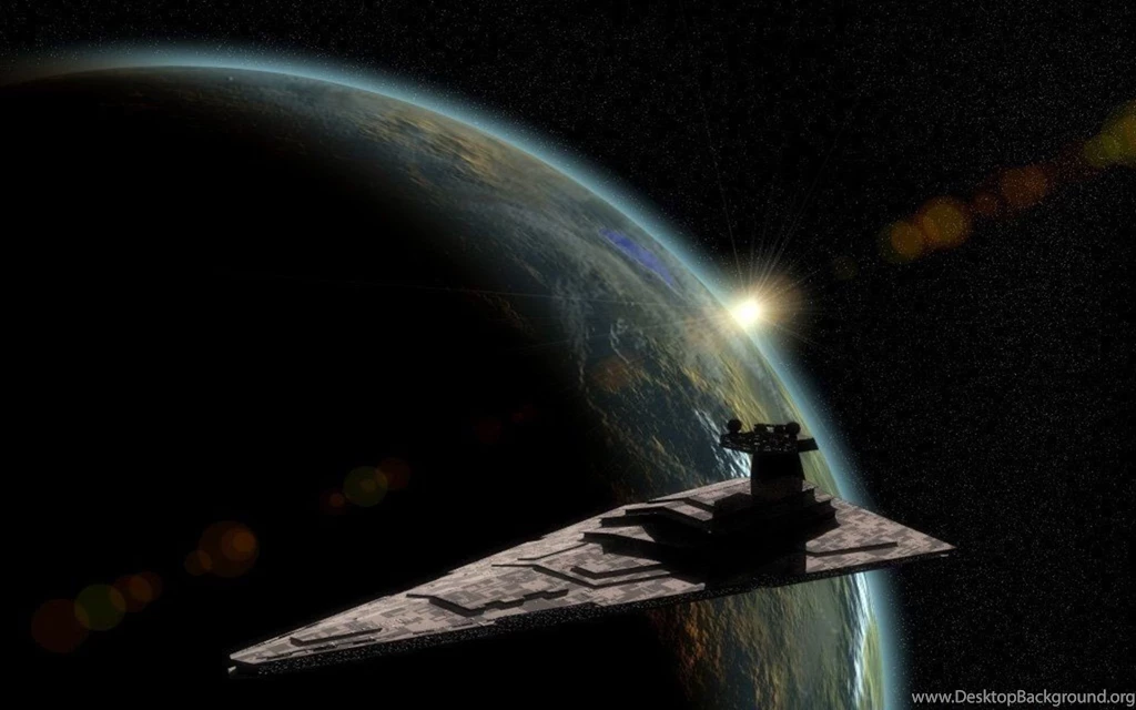 Star Wars Outer Space Stars Planets Artwork Star Destroyer ...