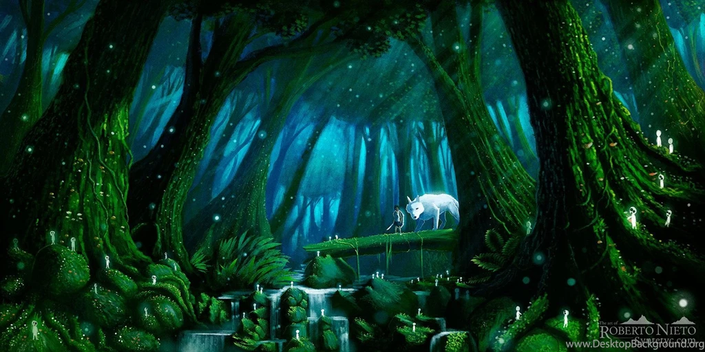 Mononoke Hime 50 Cool Wallpapers Hivewallpaper.com