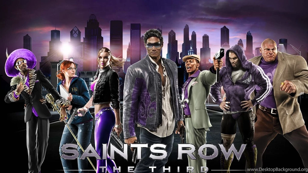 1600x900px Saint Row Poster