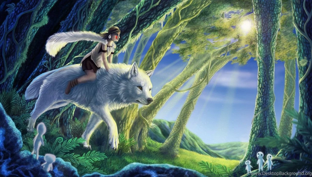 Mononoke Hime By Golphee On DeviantArt