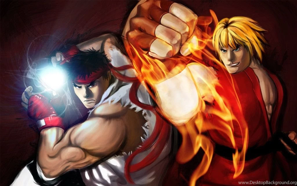 Ken.VS.Ryu By Meepuns On DeviantArt