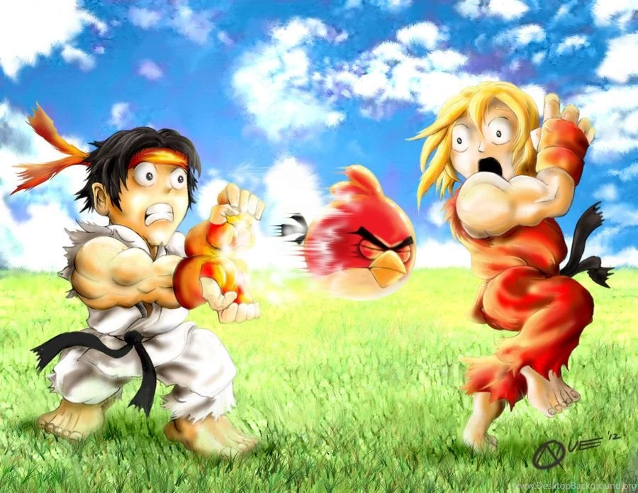 Ryu VS Ken By DAA TRUTH On DeviantArt