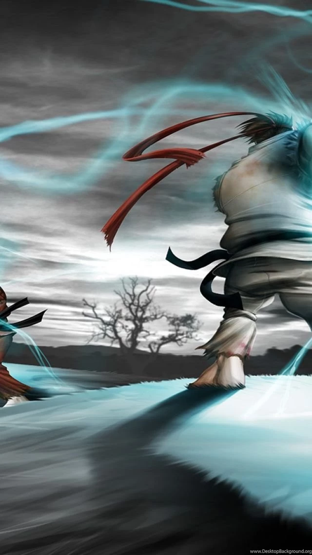 Ryu Vs Ken iPhone 5 Wallpapers