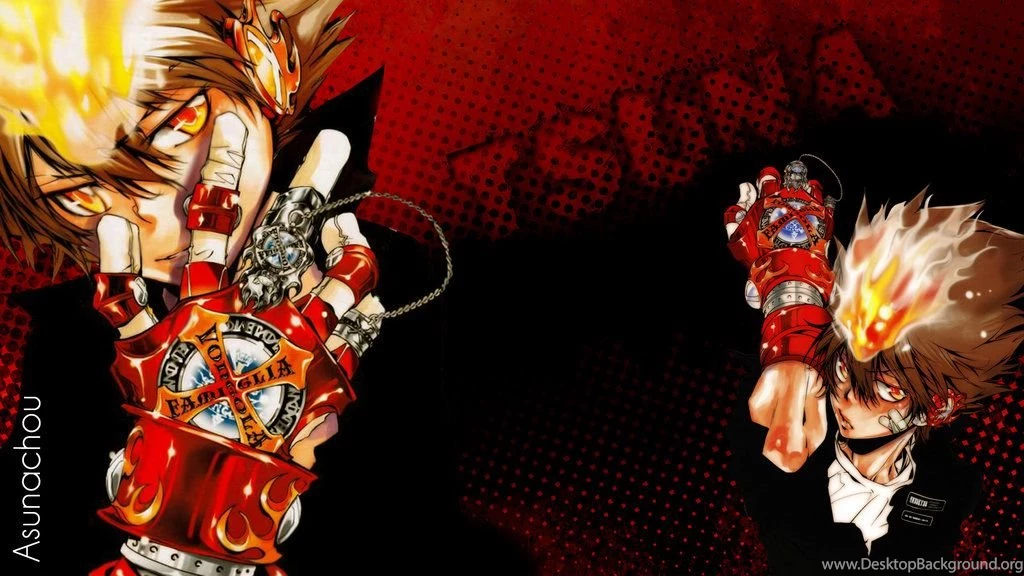 Wallpapers Tsuna Kateikyoushi Hitman Reborn By AsunaChou On ...