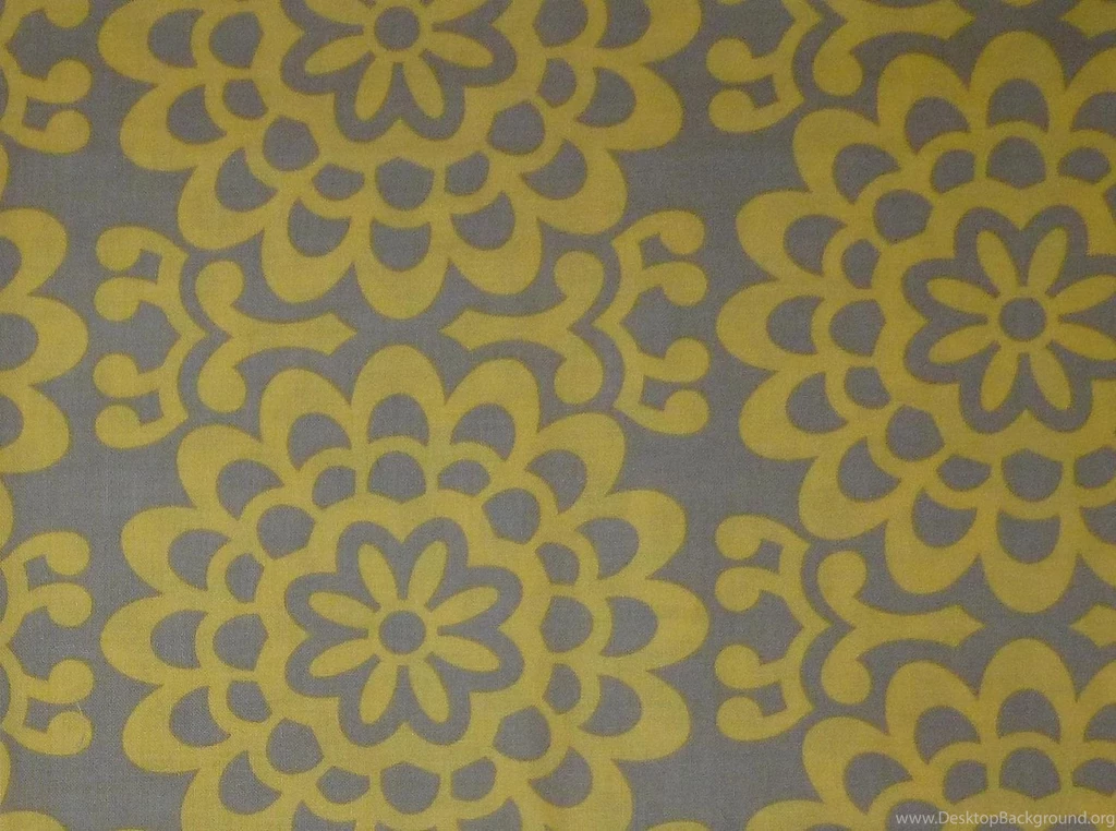 Grey And Yellow Lotus Flower Wallpapers Print By Starsprinklez