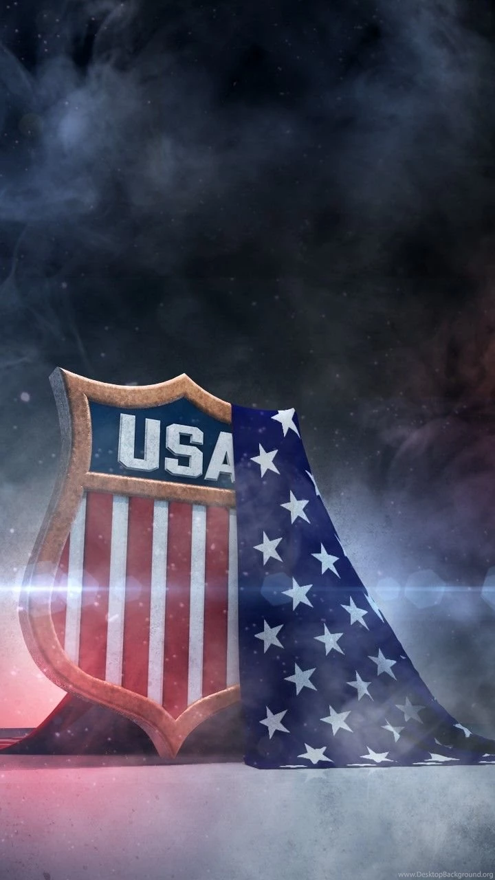 Graphic I Made As I Was Inspired By Team USA. : Hockey