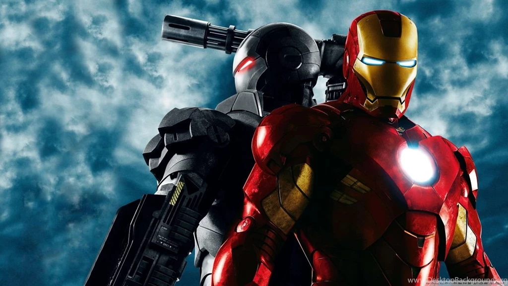 War Machine And Iron Man, Iron Man 2 HD Desktop Wallpapers ...