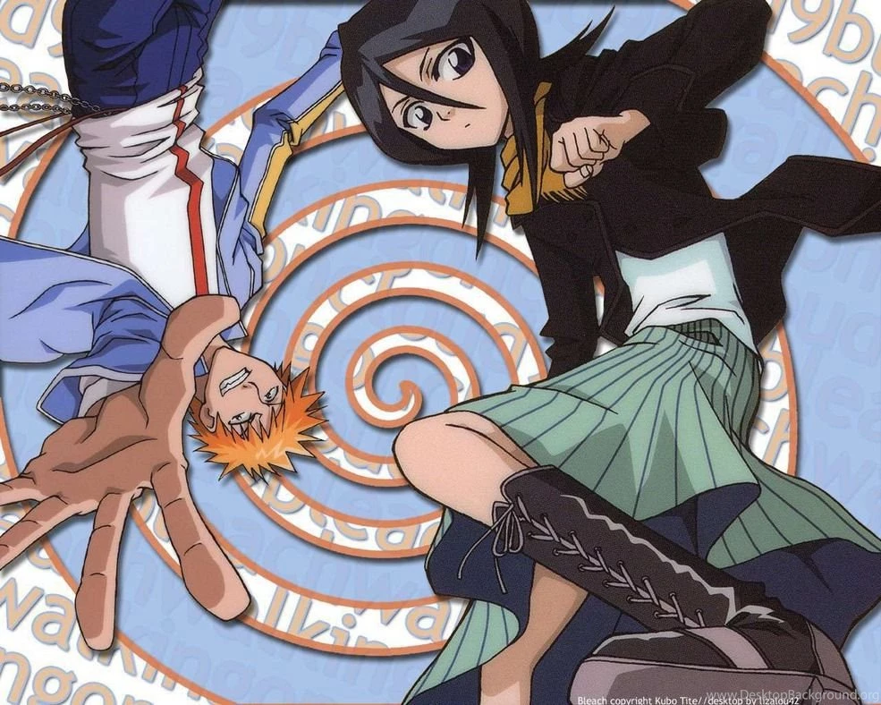 Ichigo & Rukia Bleach Ichigo And Rukia Wallpapers (25347631) Fanpop