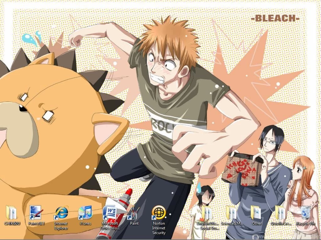 DeviantArt: More Like Ichigo Loves Rukia Wallpapers By Ryussei23