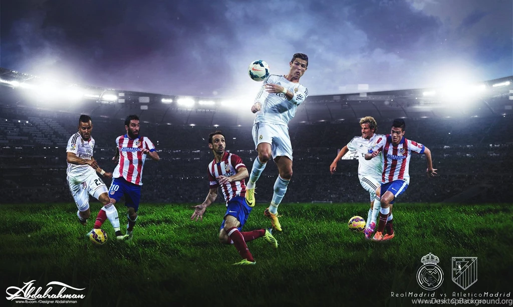 Wallpapers Real Madrid Vs Atletico Madrid 2015 By Designer ...