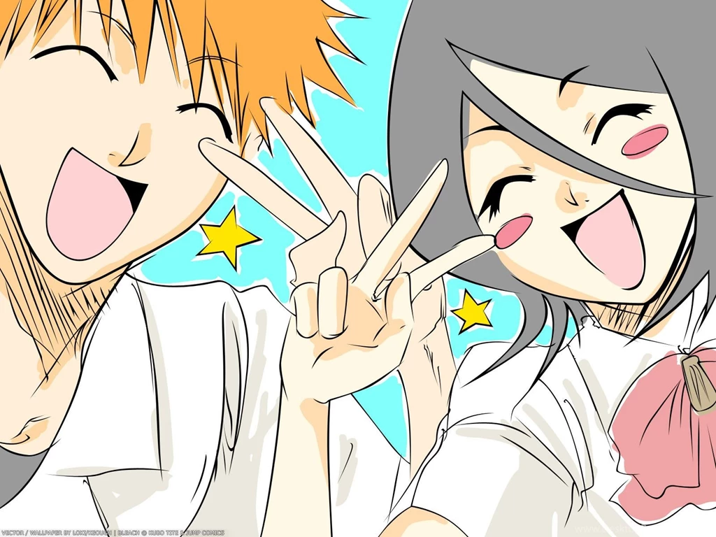 Ichigo & Rukia Kurosaki Ichigo Wallpapers (33594781) Fanpop
