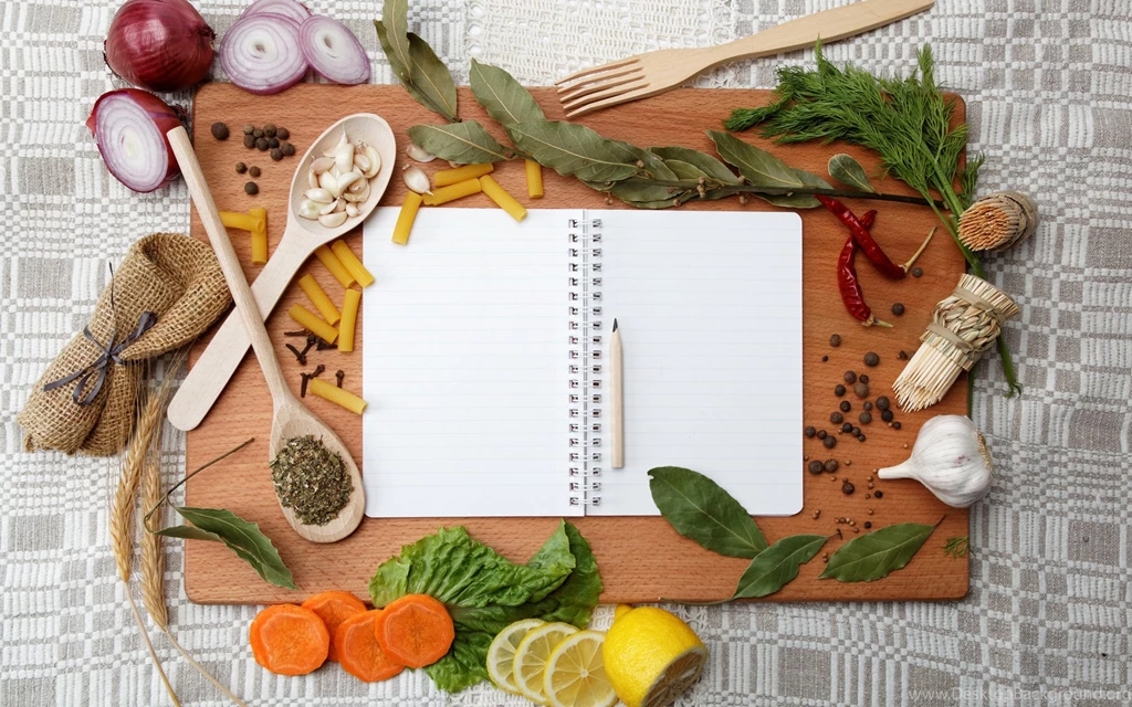 2560x1600 Dill, Notebook, Pepper, Garlic, Bay Leaf, Pencil ...