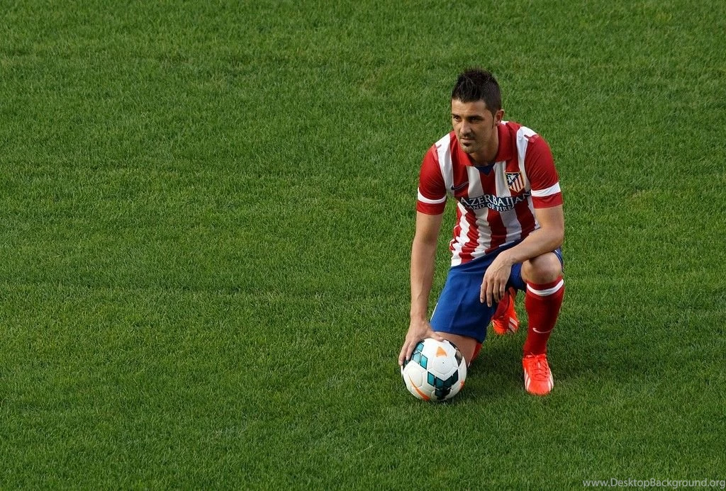David Villa Atletico Madrid Wallpapers Download