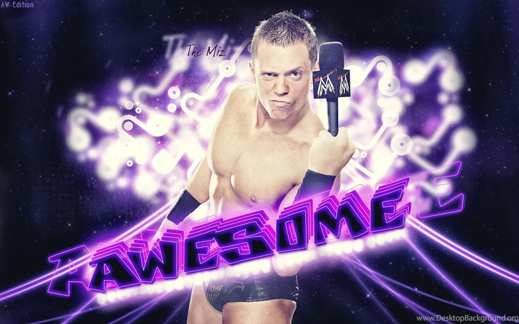 New WWE Wallpapers The Miz By AW Edition By AW Edition On DeviantArt