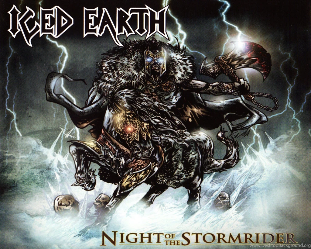 ICED EARTH Heavy Metal Death Power Thrash 1iced Artwork Dark Evil ...
