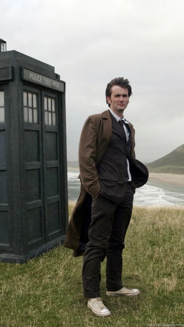 Tardis Tenth Doctor iPhone 5 Wallpapers