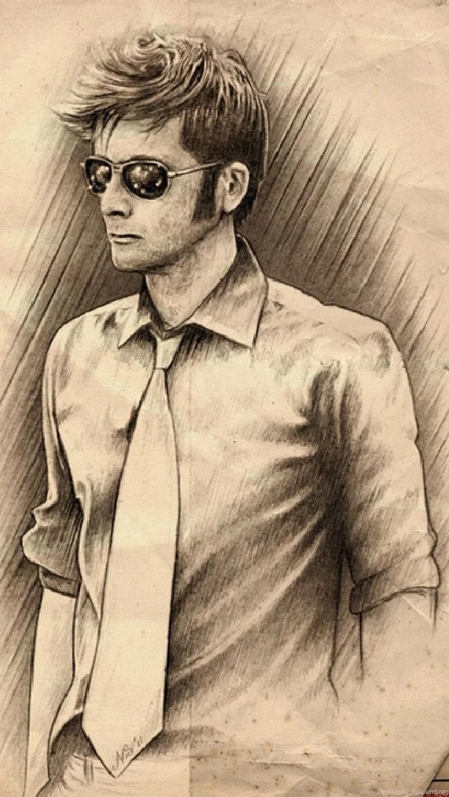 10th Doctor Who iPhone 5 Wallpapers (640x1136)