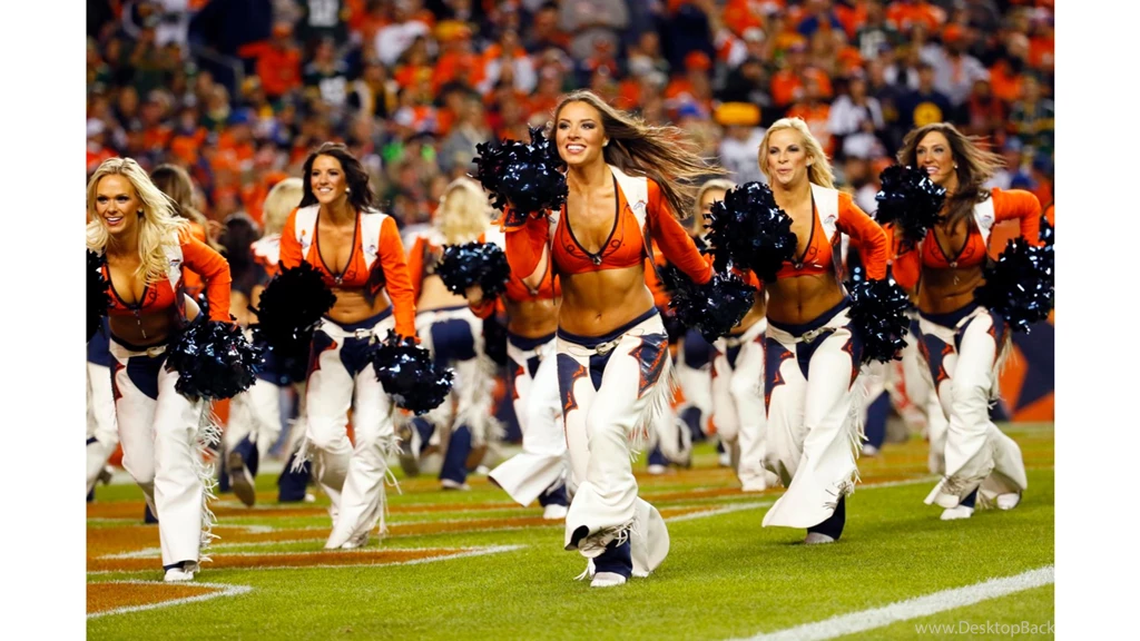 Dancing Gameday Denver Broncos Cheerleaders 4K Wallpapers