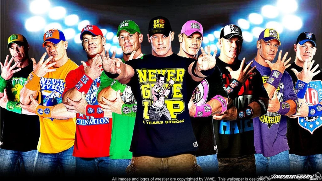 WWE John Cena Multi Color Wallpapers Widescreen V3 By ...