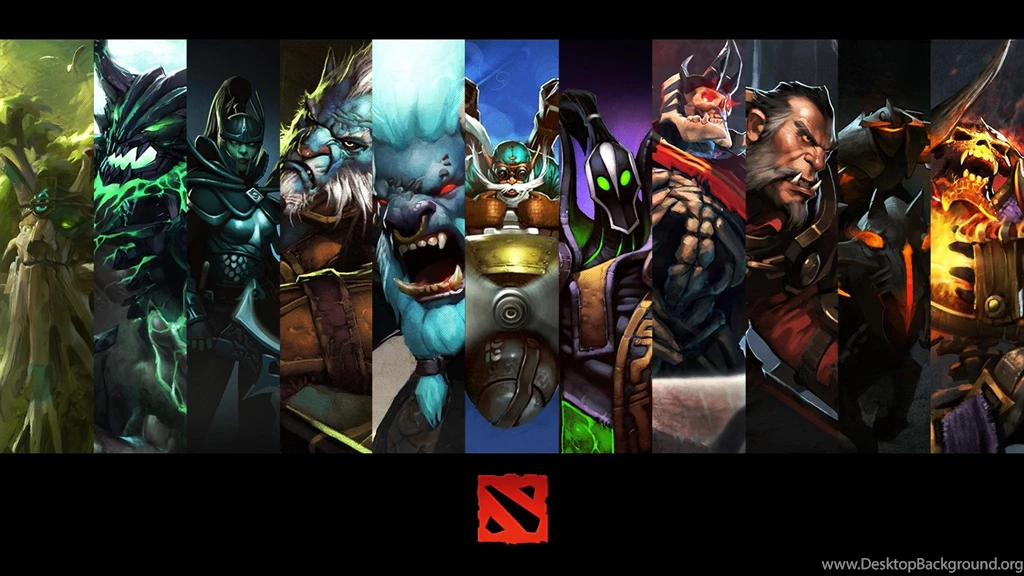 1920x1080px Heroes Of Dota 2 Wallpapers