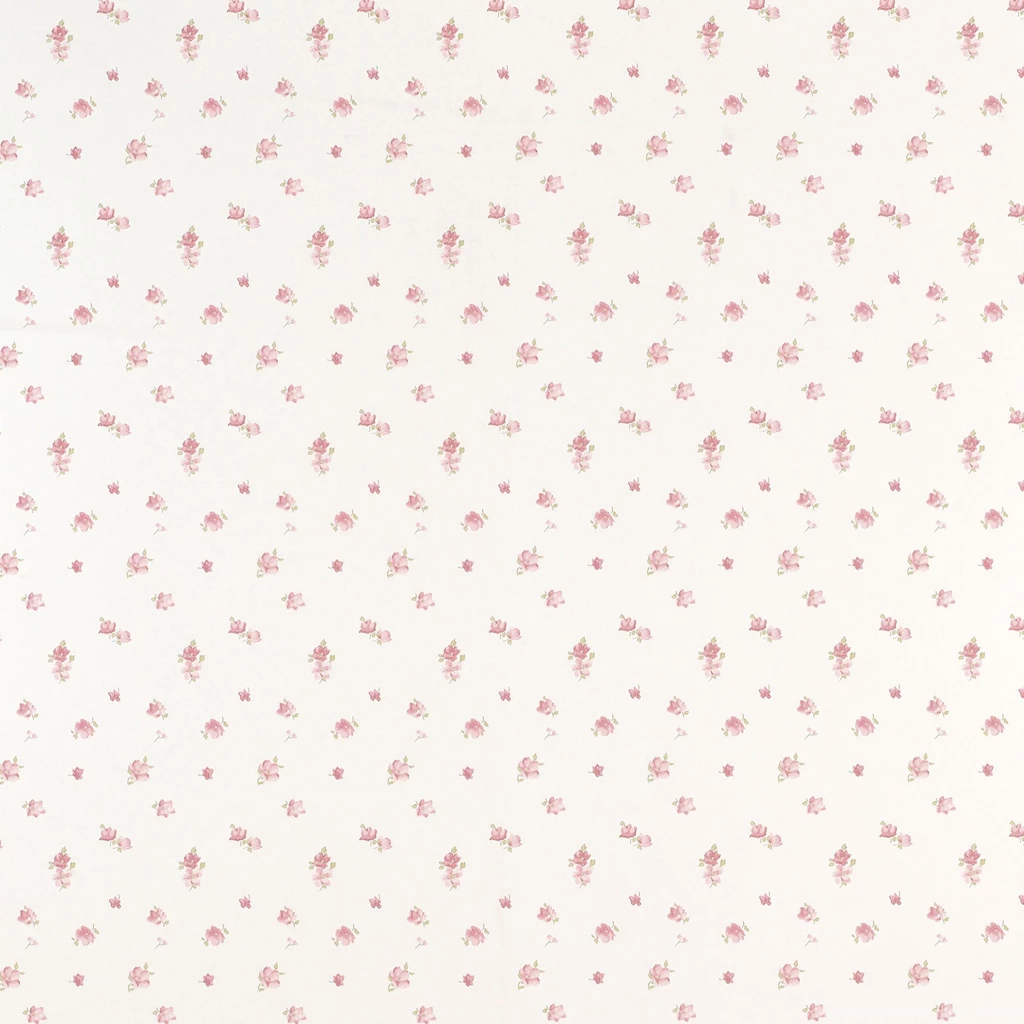 Abbeville Pink/Natural Floral Wallpapers At Laura Ashley