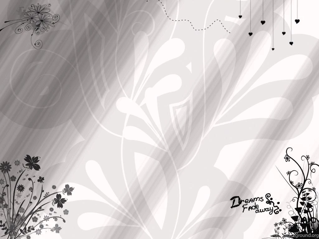 Floral B+w Wallpapers By Haruhi15 On DeviantArt