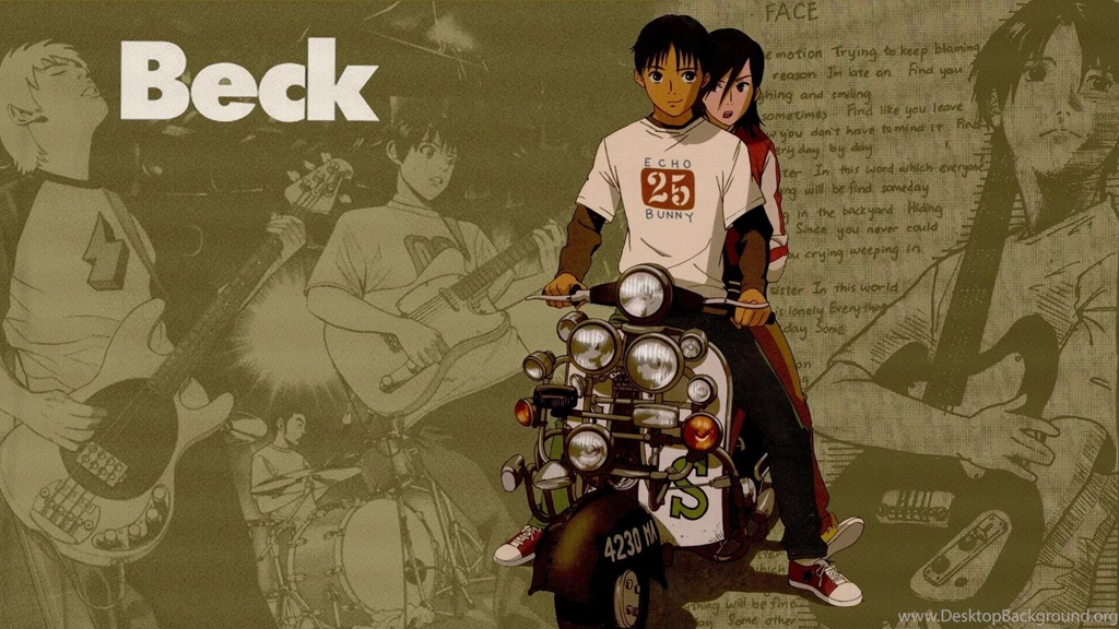 Download Wallpapers 1920x1080 Beck, Motocycle, Anime, Guitars ...