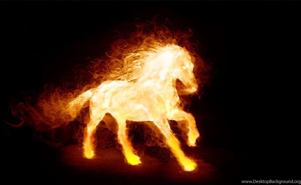 Download Fire Horse Animated Wallpapers