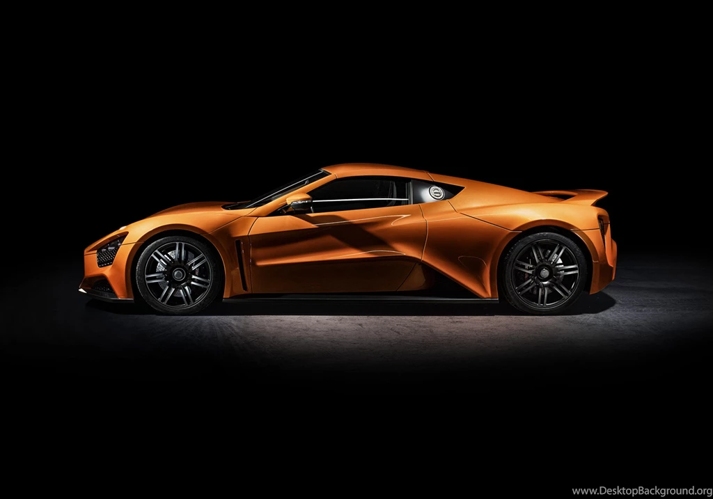 2009 Zenvo ST1 Supercar Car Sports Orange Wallpapers
