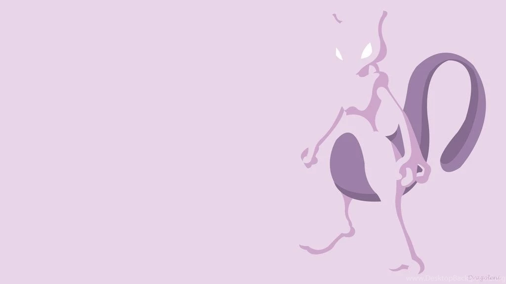 Mewtwo Minimalist Wallpapers By Dragoleni On DeviantArt