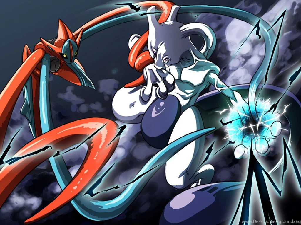 Mewtwo Vs Deoxys Computer Wallpapers, Desktop Backgrounds ...