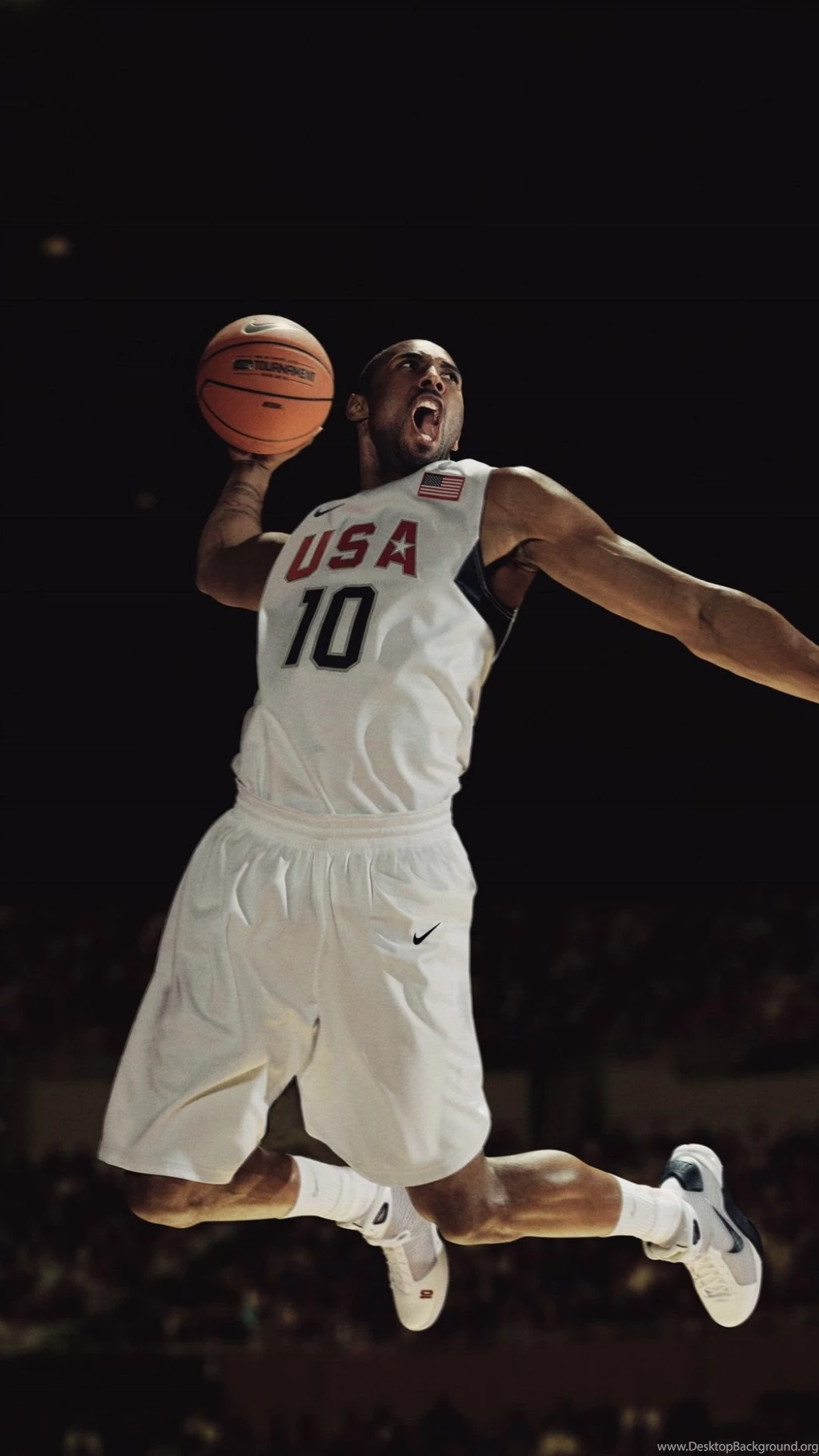 Download Wallpapers 1080x1920 Kobe Bryant, Basketball, Usa, Team ...