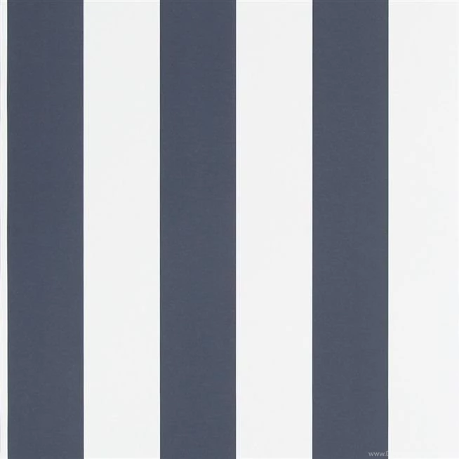Spalding Stripe Navy / White Wallpapers