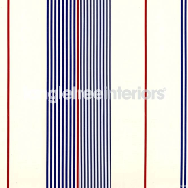 Aiden Stripe Wallpapers From Ralph Lauren PRL 020/01 Navy/Red ...