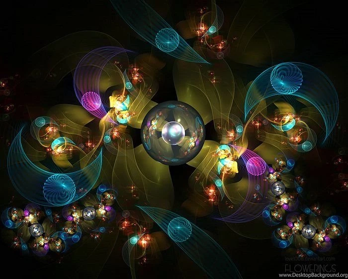 Fractal Flowers Abstract Floral Fractal Art Wallpapers 20 ...
