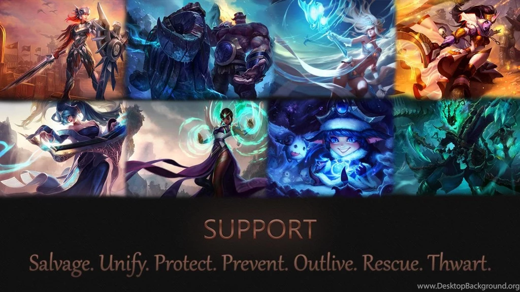 Support Wallpapers (League Of Legends) By GRV MrDudu On DeviantArt