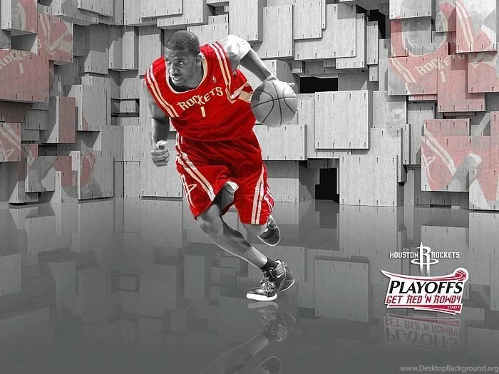 NBA Houston Rockets McGrady Tracy Pictures 6 Wallcoo.net