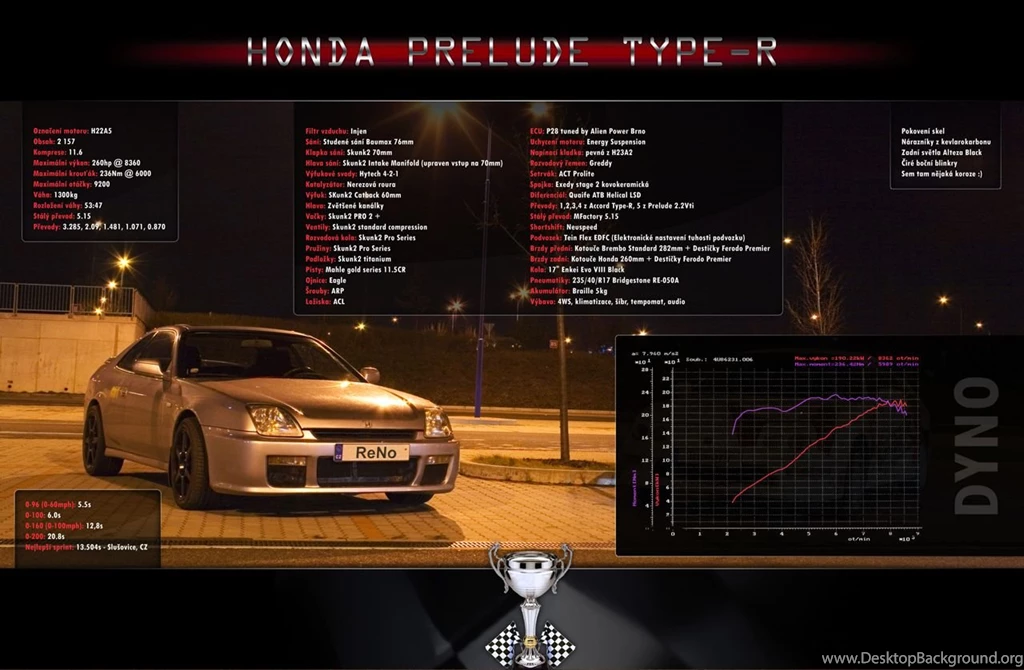 1997 Honda Prelude Interior Image