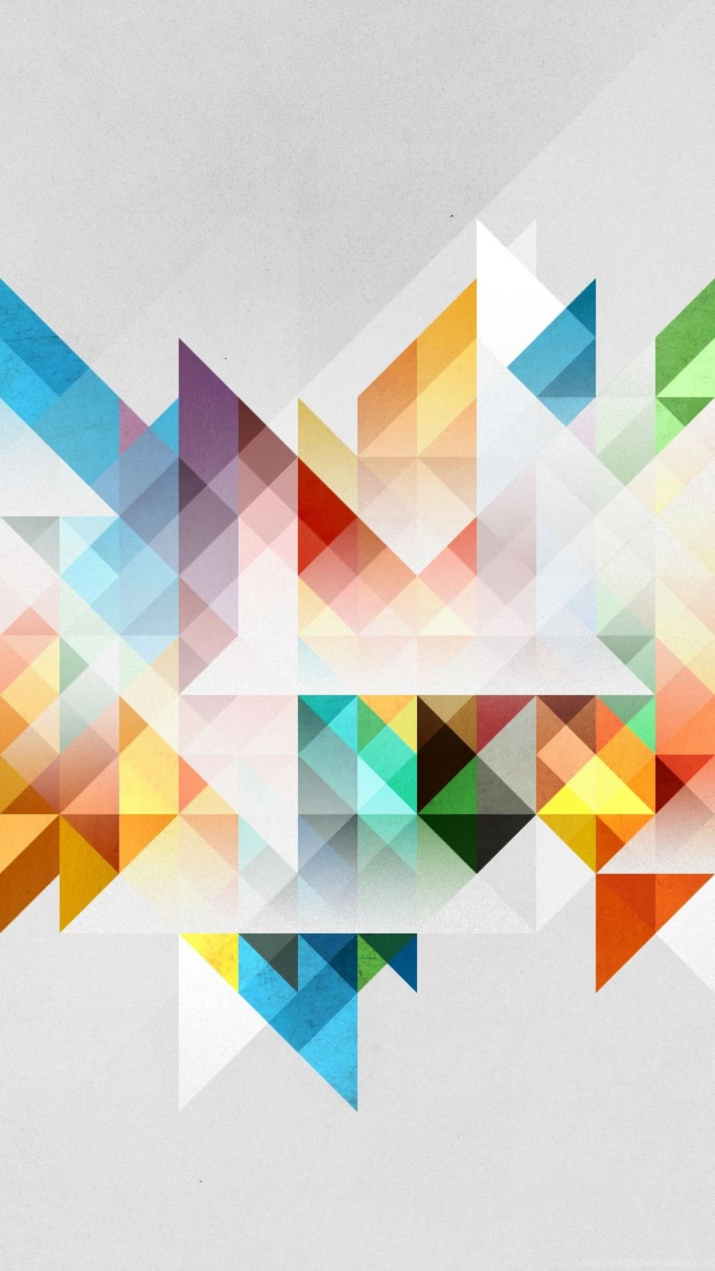 Download Wallpapers 1080x1920 Abstraction, Geometry, Shapes, Colors ...