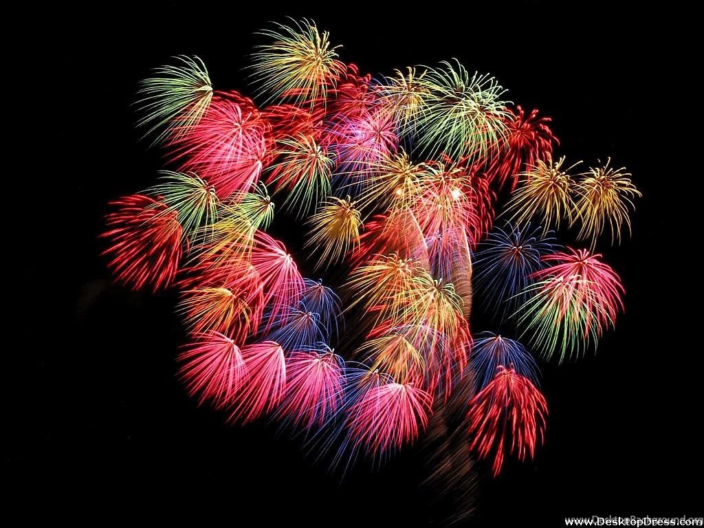 Desktop Wallpapers » Other Backgrounds » Colorful Fireworks » Www ...