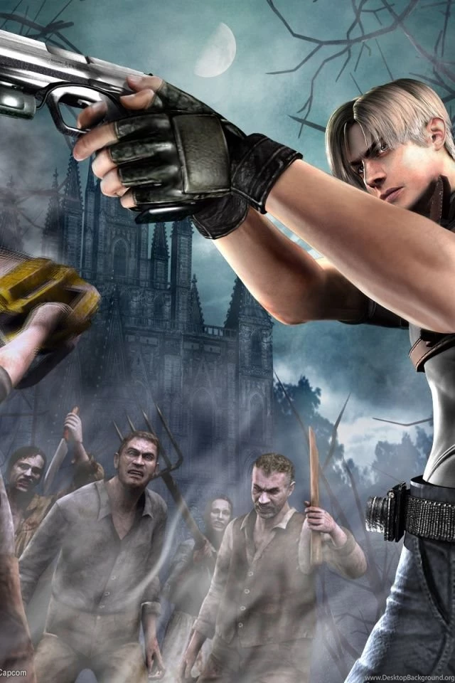 640x960 Resident Evil 4 Iphone 4 Wallpapers Desktop Background