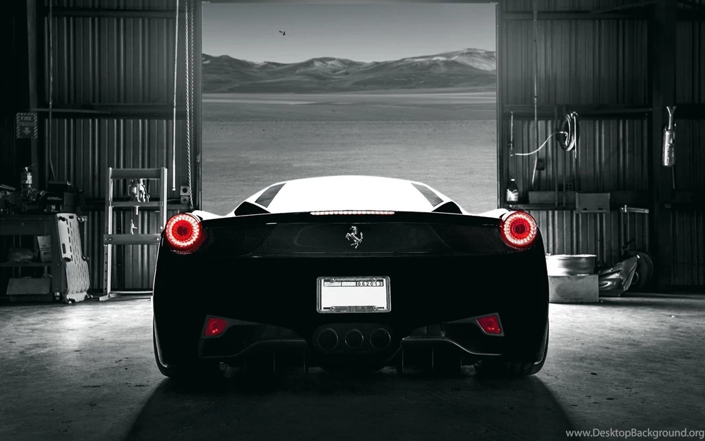 Best Ferrari 458 Black Wallpapers