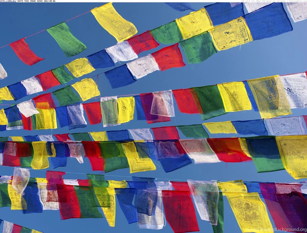 Colourful Prayer Flags, Bodhnath Stupa, Kathmandu, Nepal ...