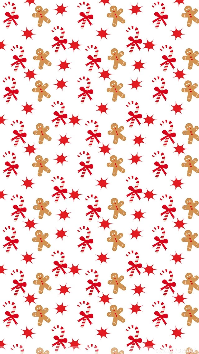 Gingerbread Man iPhone Wallpapers