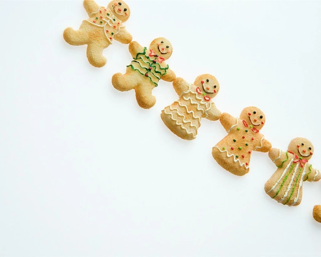 Hand In Hand Wallpapers Christmas Gingerbread Man 1280x1024 ...