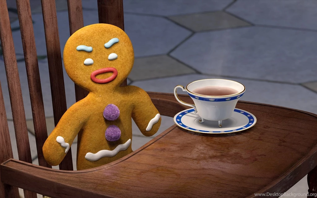 Gingerbread Man Shrek The Third Desktop Wallpapers 16244