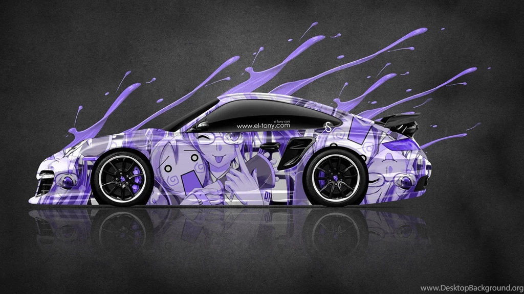 Porsche 911 GT2 Anime Aerography Live Colors Car 2014 « El Tony
