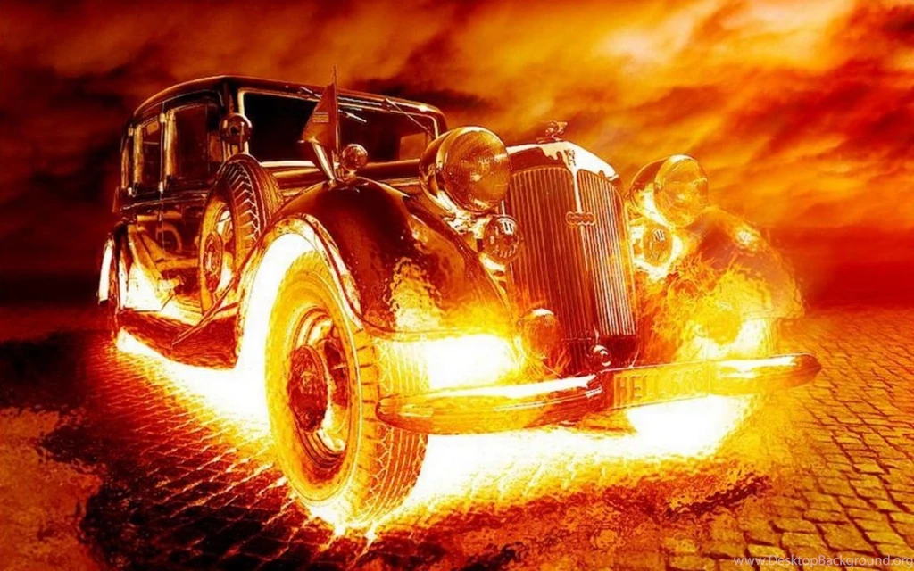 HELL CAR WALLPAPER   (