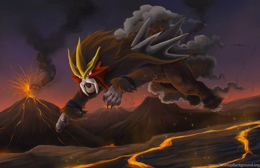 Roar Of Entei By Junryou na Kokoro On DeviantArt